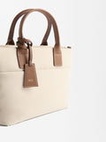 Cartera Tote Con Textura Suave