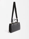 Bolso Tote Con Colgante