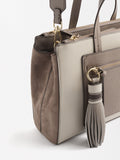 Bolso Tote Con Colgante