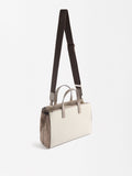 Bolso Tote Con Colgante