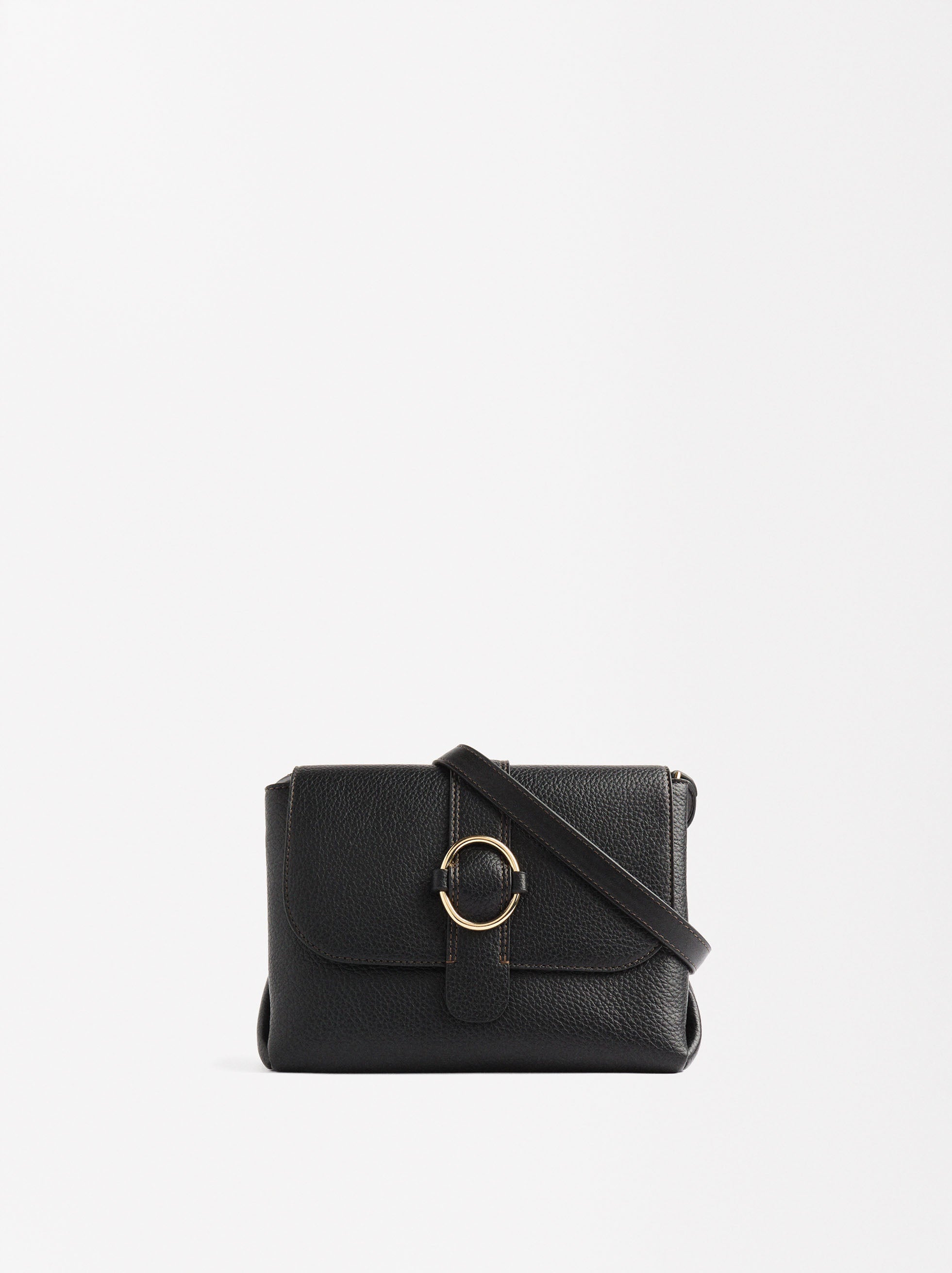 Bolso Bandolera Con Solapa