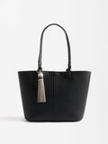 Bolso Shopper Con Colgante