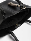 Bolso Shopper Con Colgante