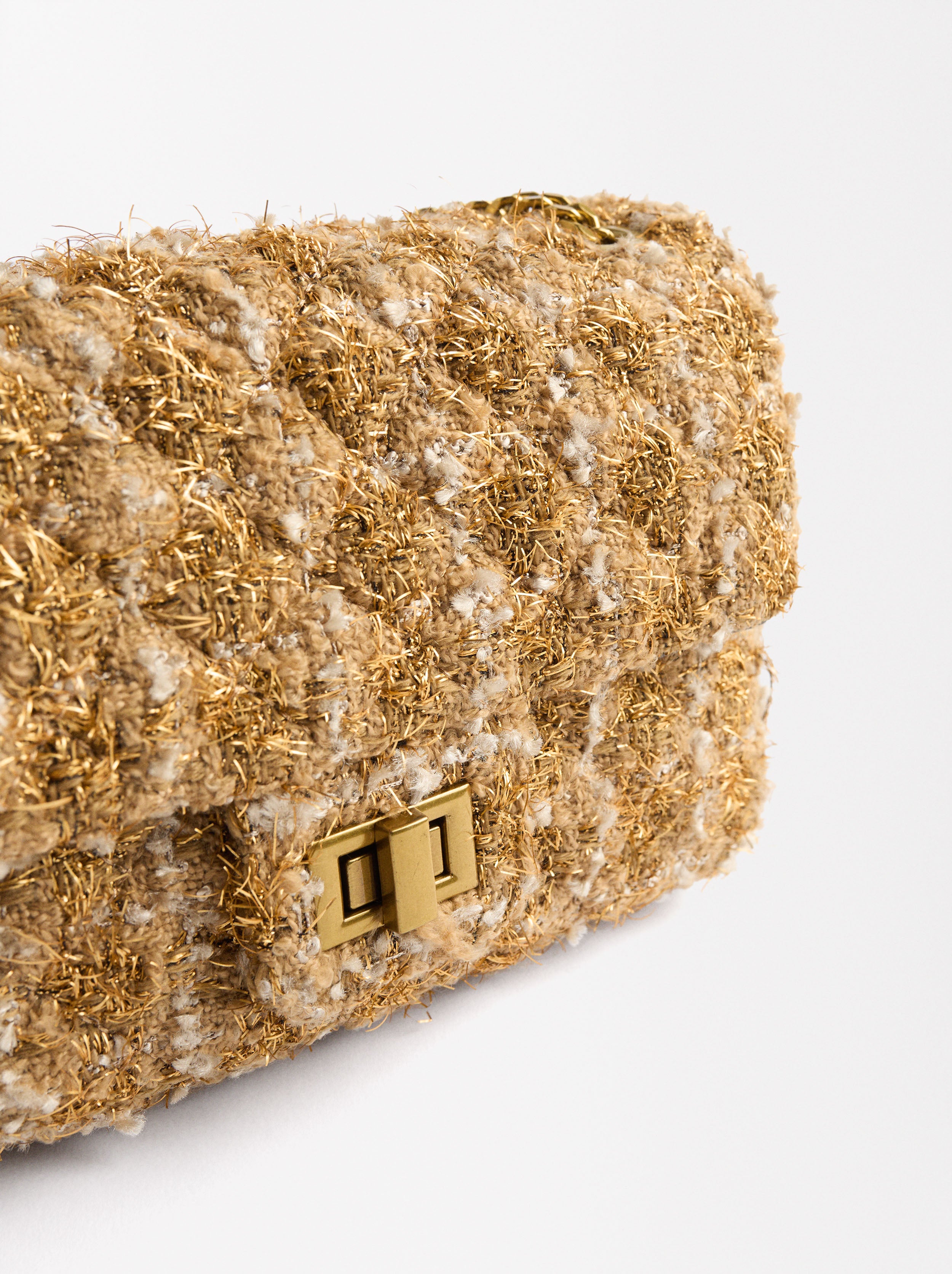 Bolsa De Fiesta Tweed