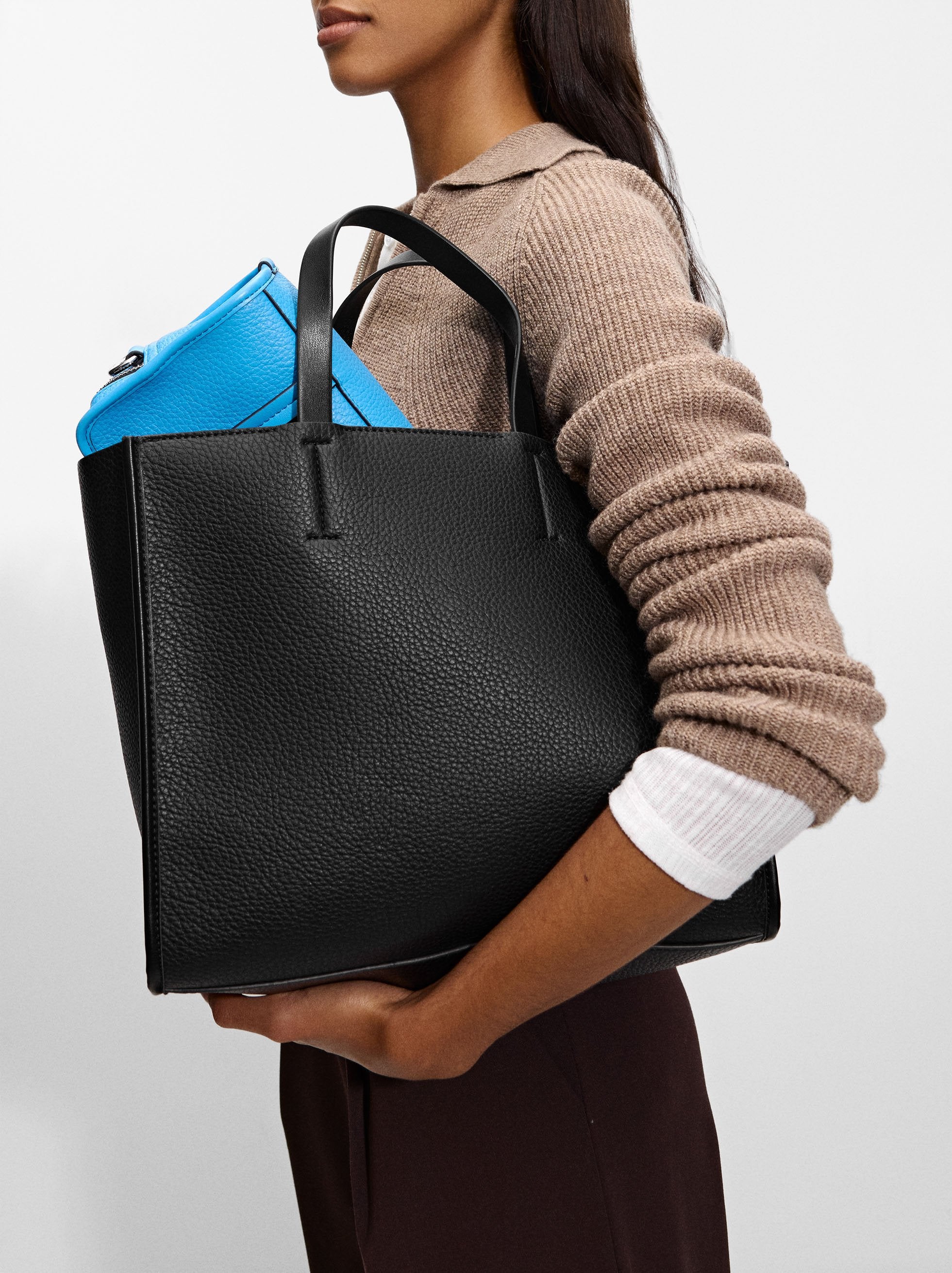 Bolso De Compras Con Cremallera