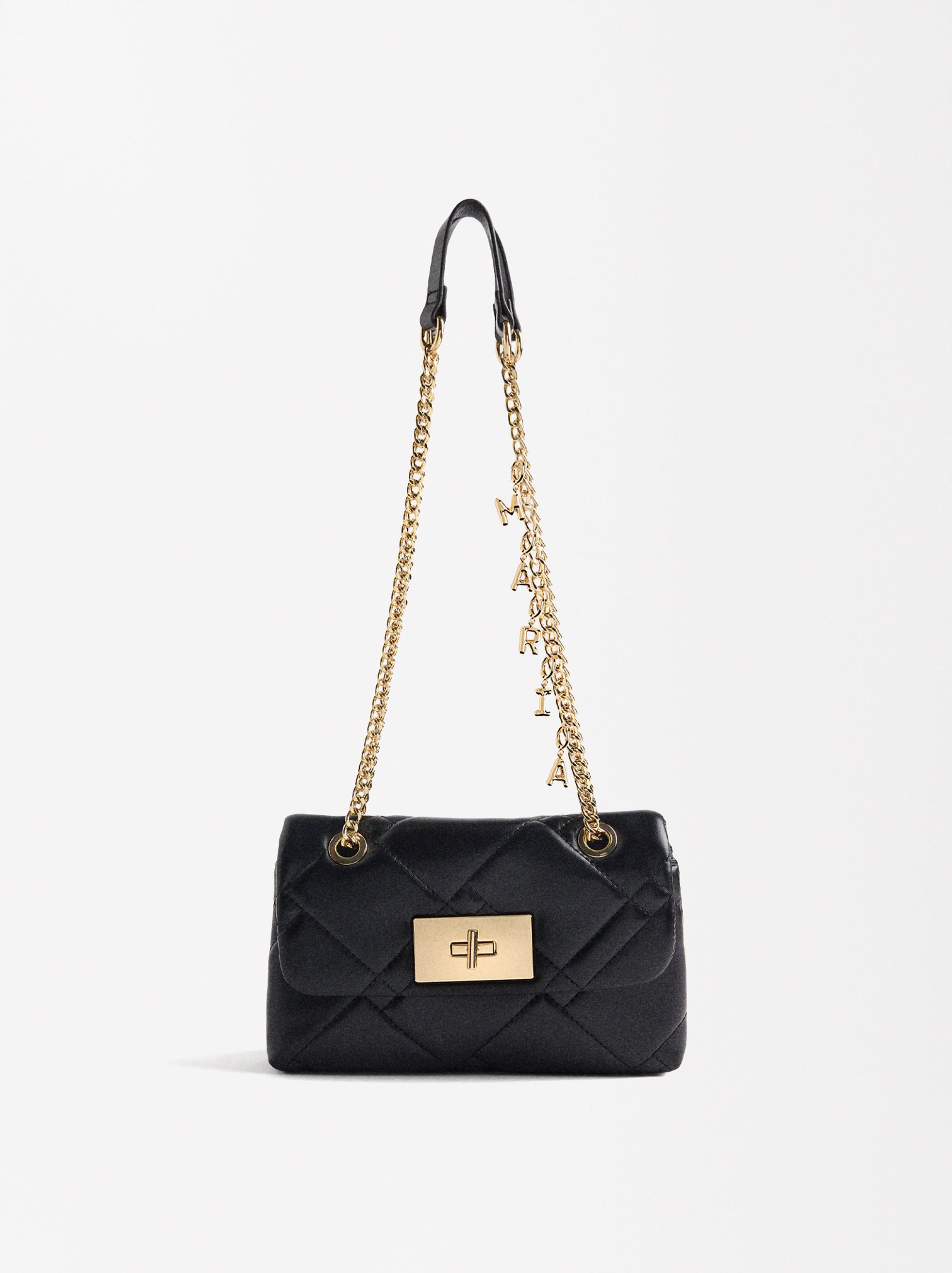 Bolso De Hombro Con Cadena
