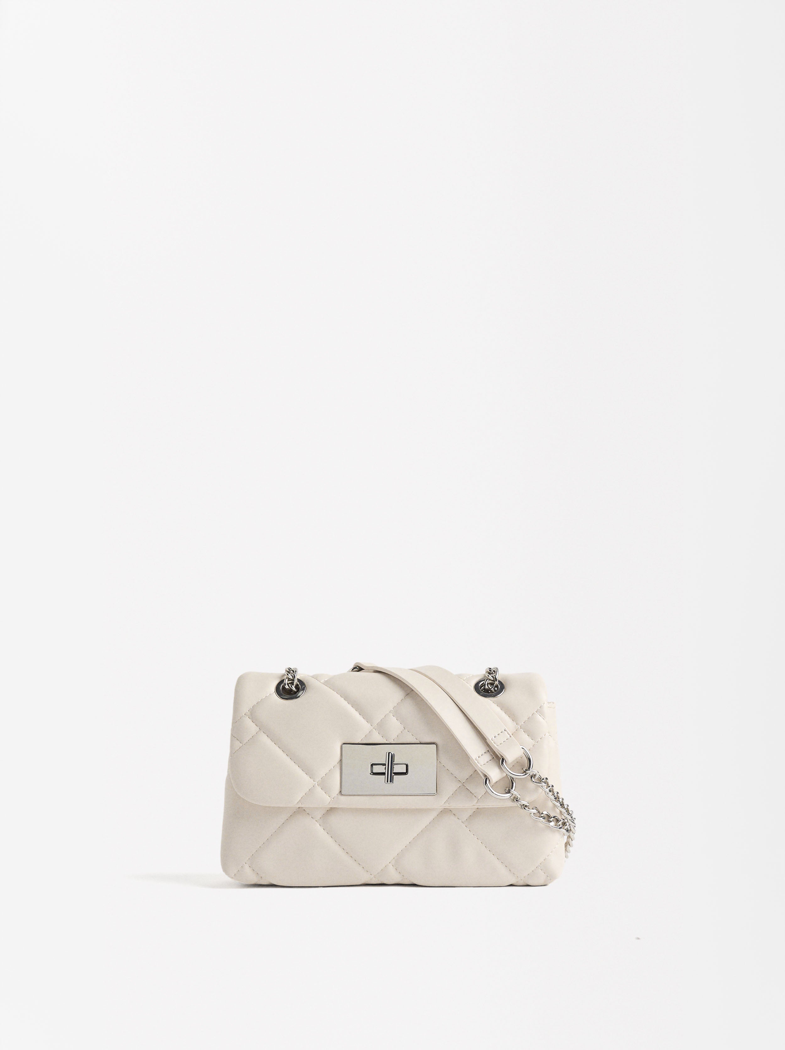 Bolso De Hombro Con Cadena
