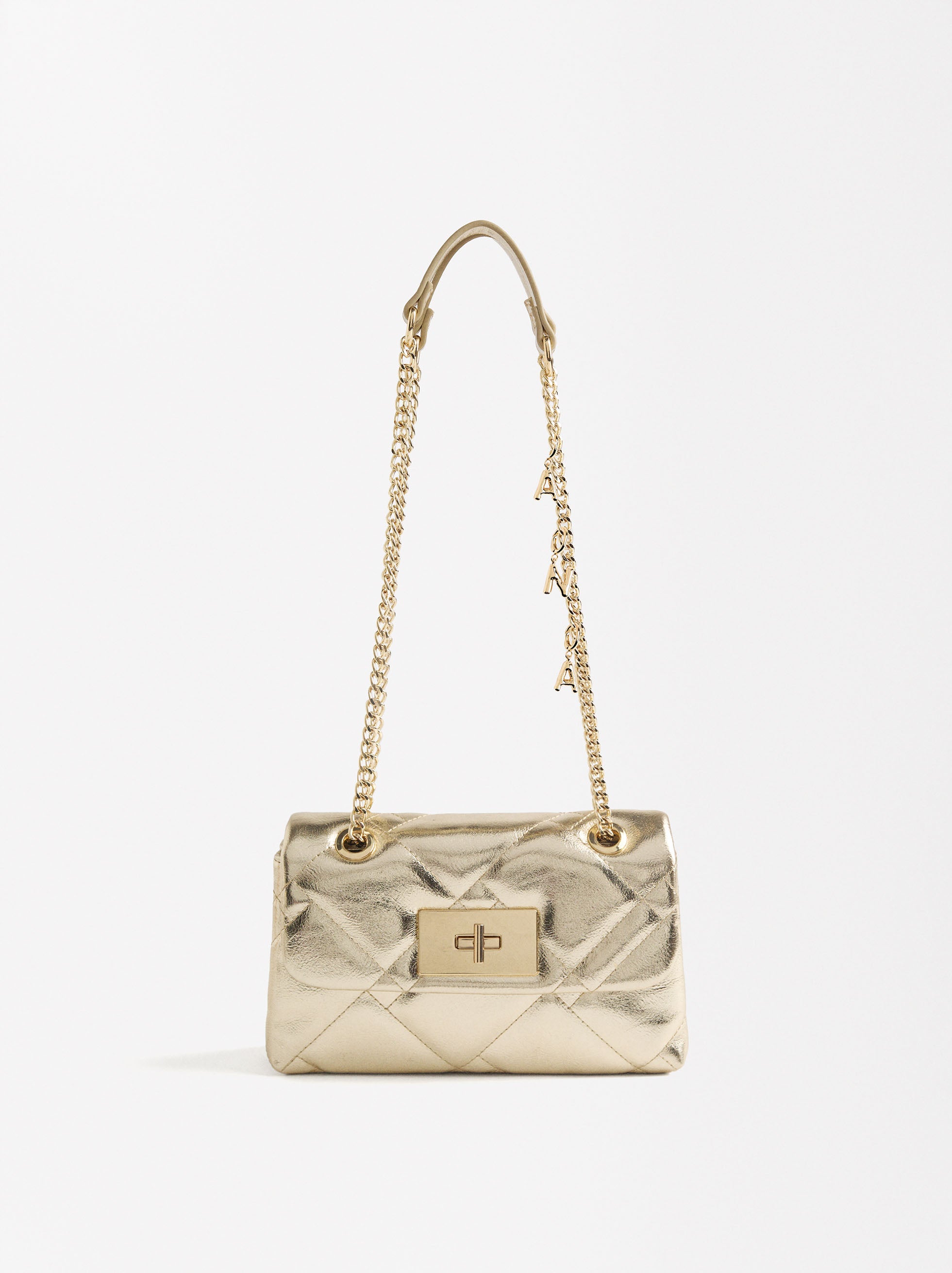 Bolso De Hombro Con Cadena