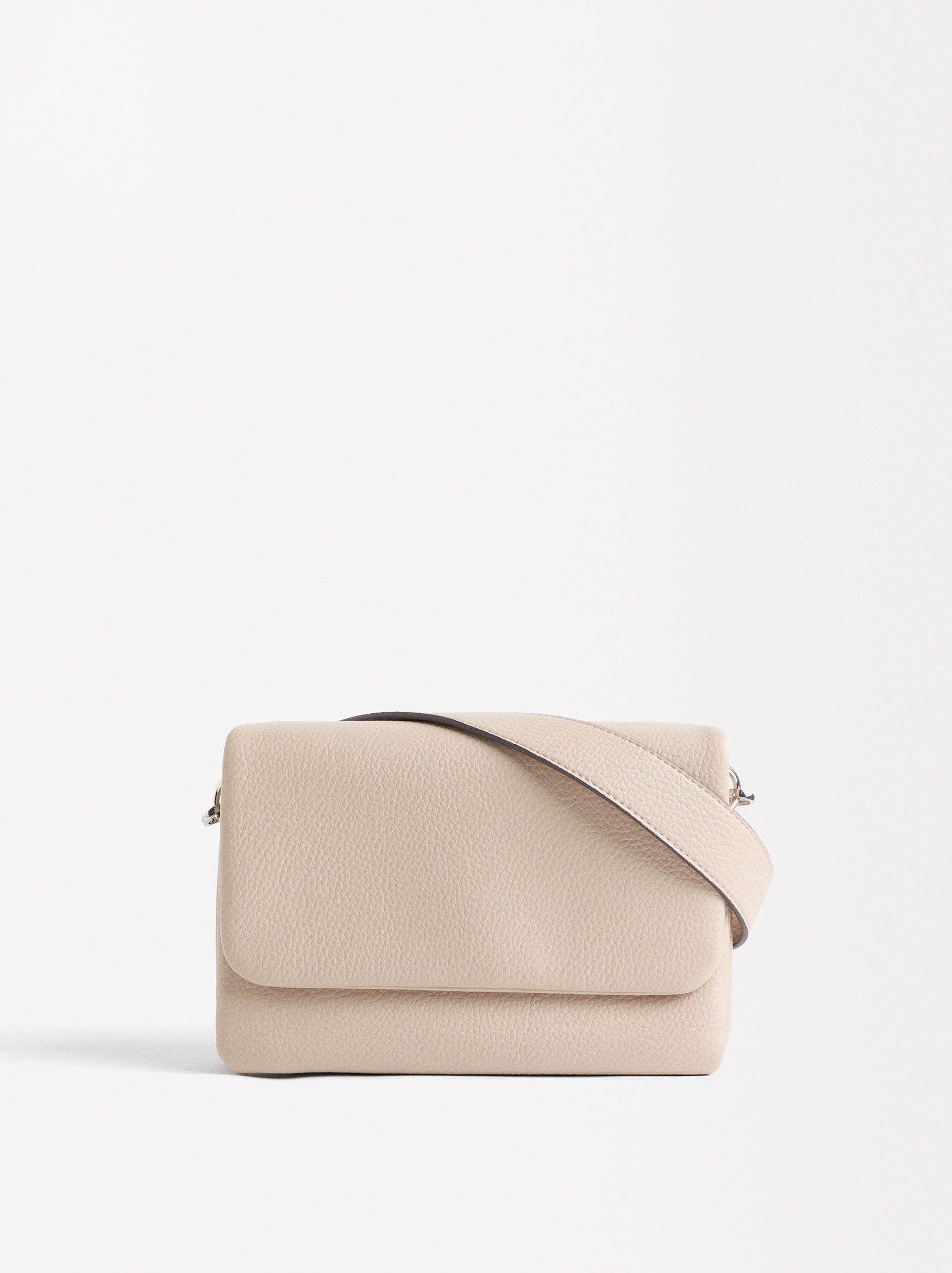 Bolso Bandolera Con Solapa