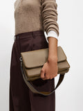 Bolso Bandolera Con Solapa