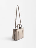 Bolso Tote Con Colgante De Lana