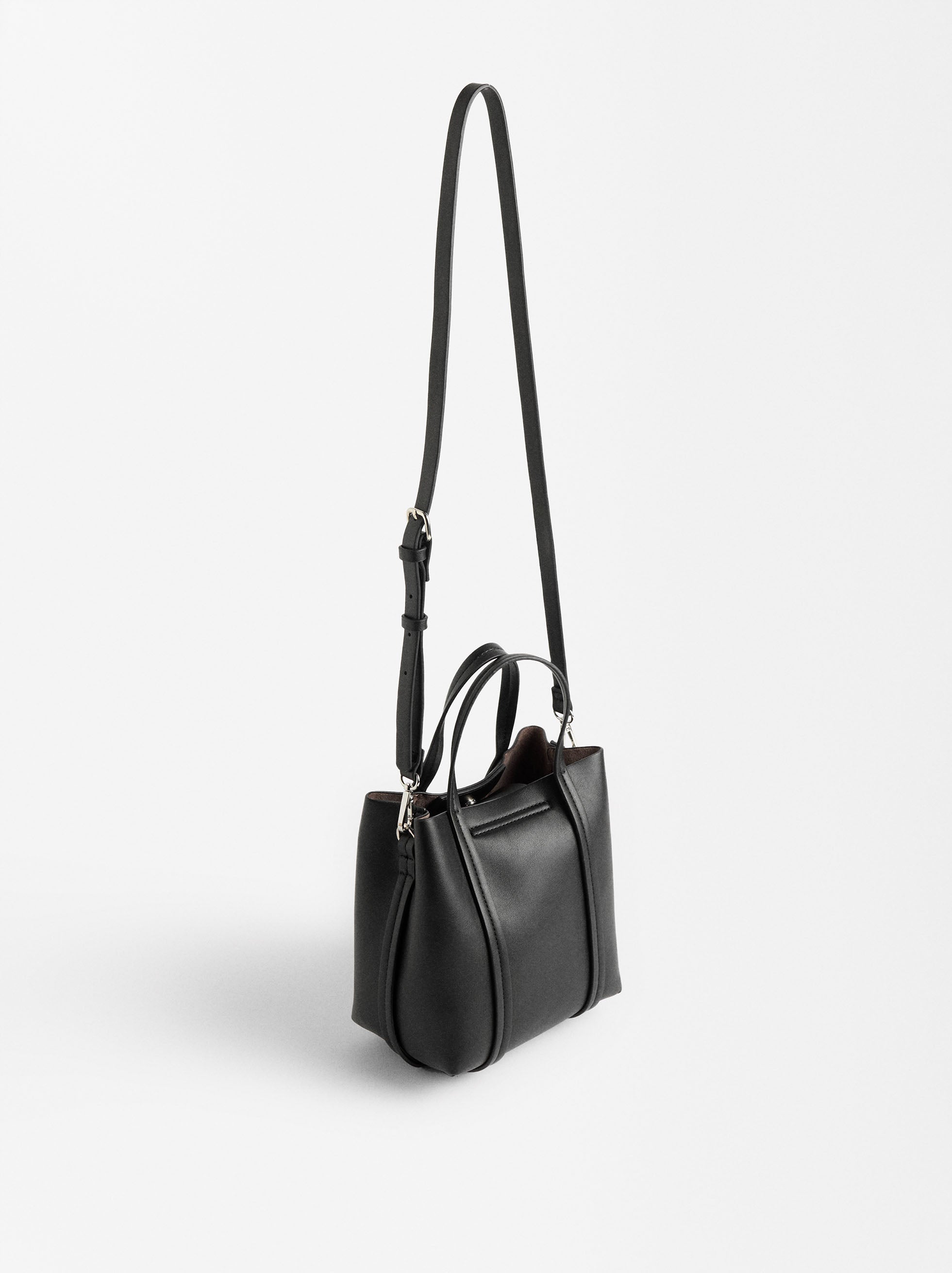 Bolso Tote Con Bandolera