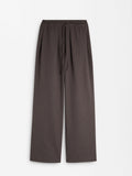 Pantalón Recto Con Lana
