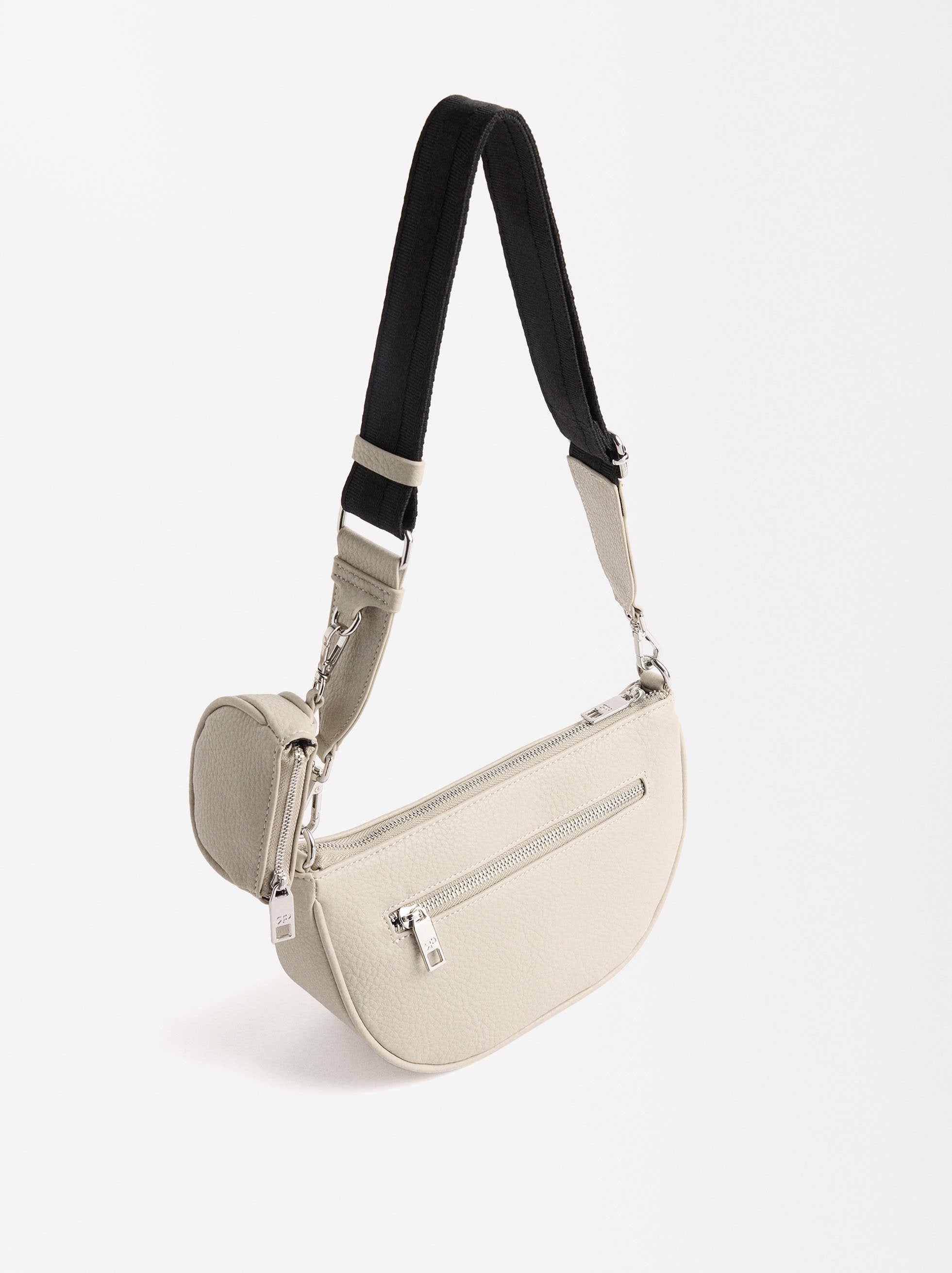 Bolso Bandolera Con Colgante