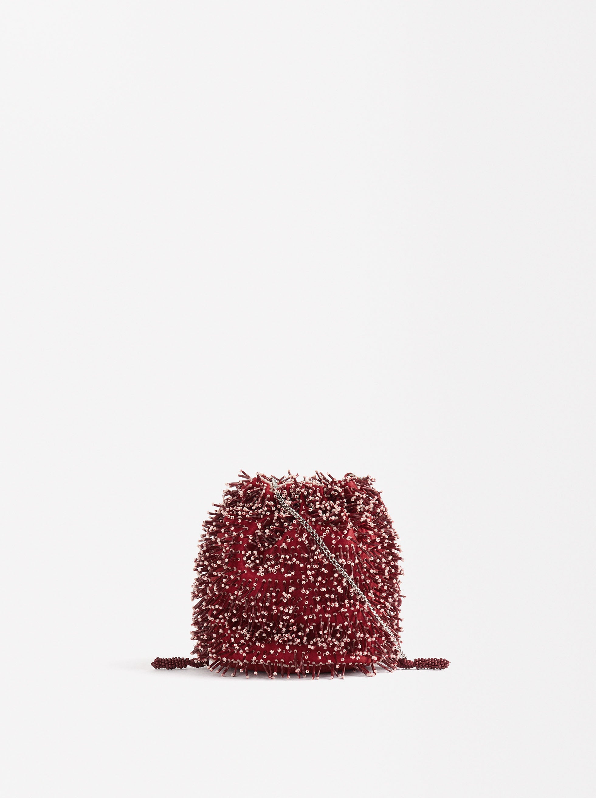 Bolso De Fiesta Con Abalorios
