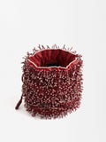 Bolso De Fiesta Con Abalorios