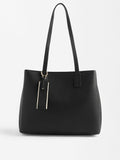Cartera Tote Con Colgante