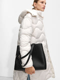 Cartera Tote Con Colgante