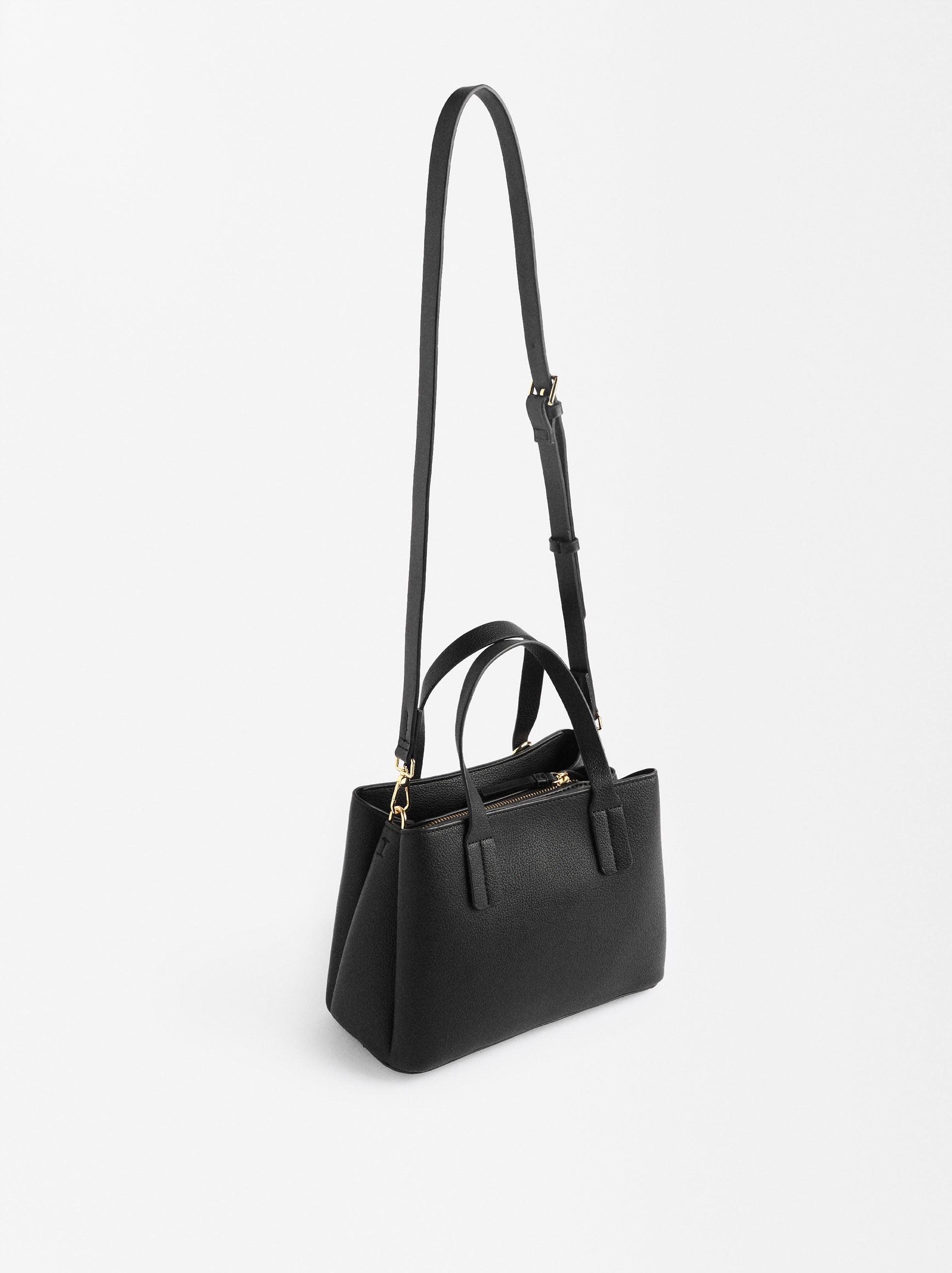 Bolso Tote Con Bandolera