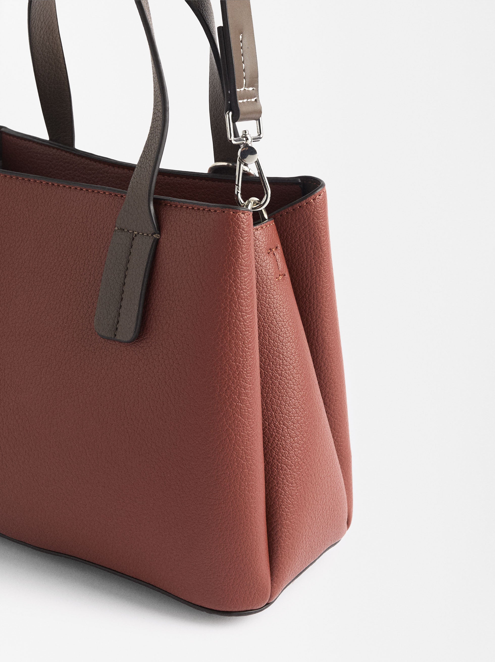 Bolso Tote Con Bandolera