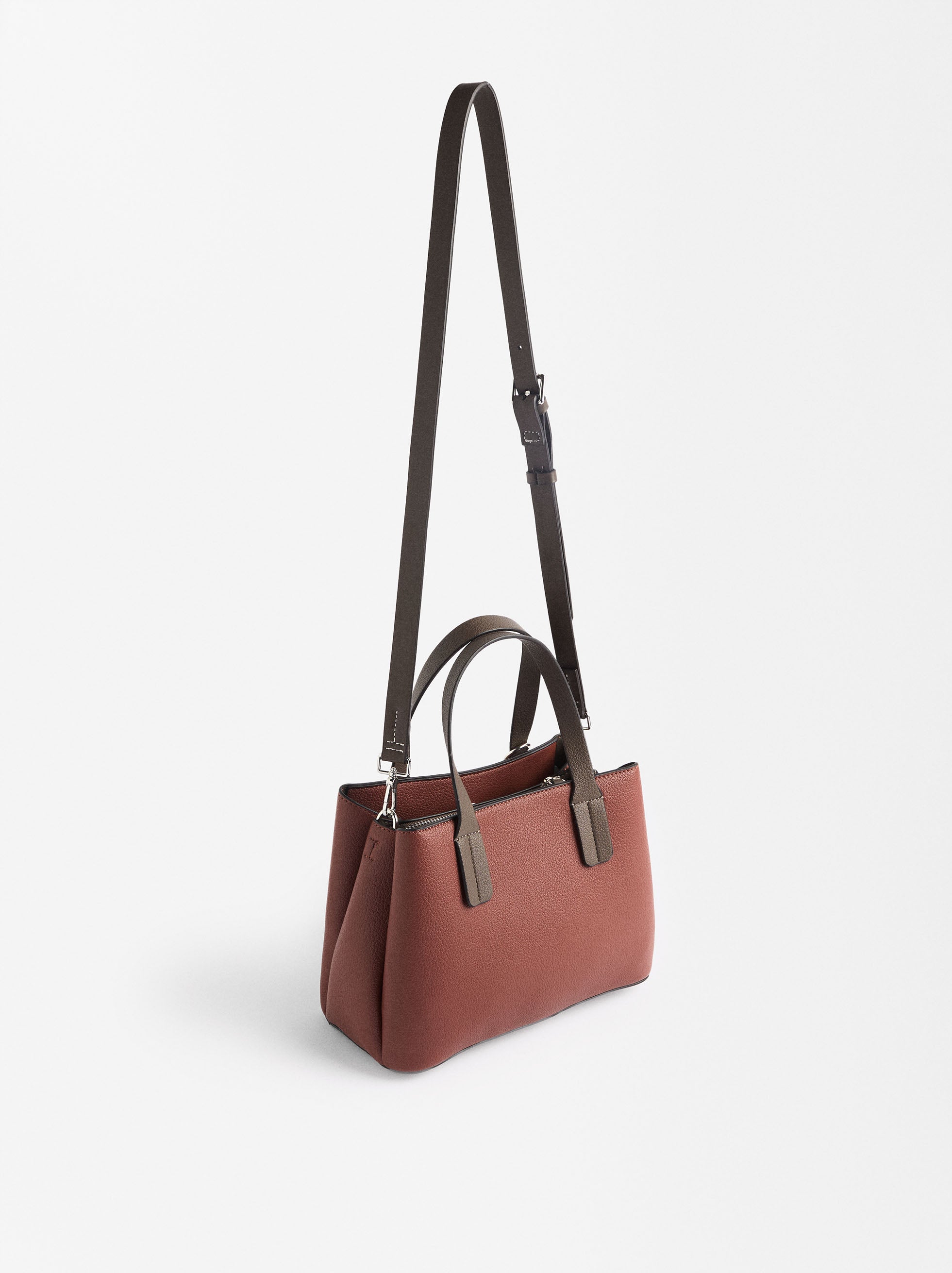 Bolso Tote Con Bandolera