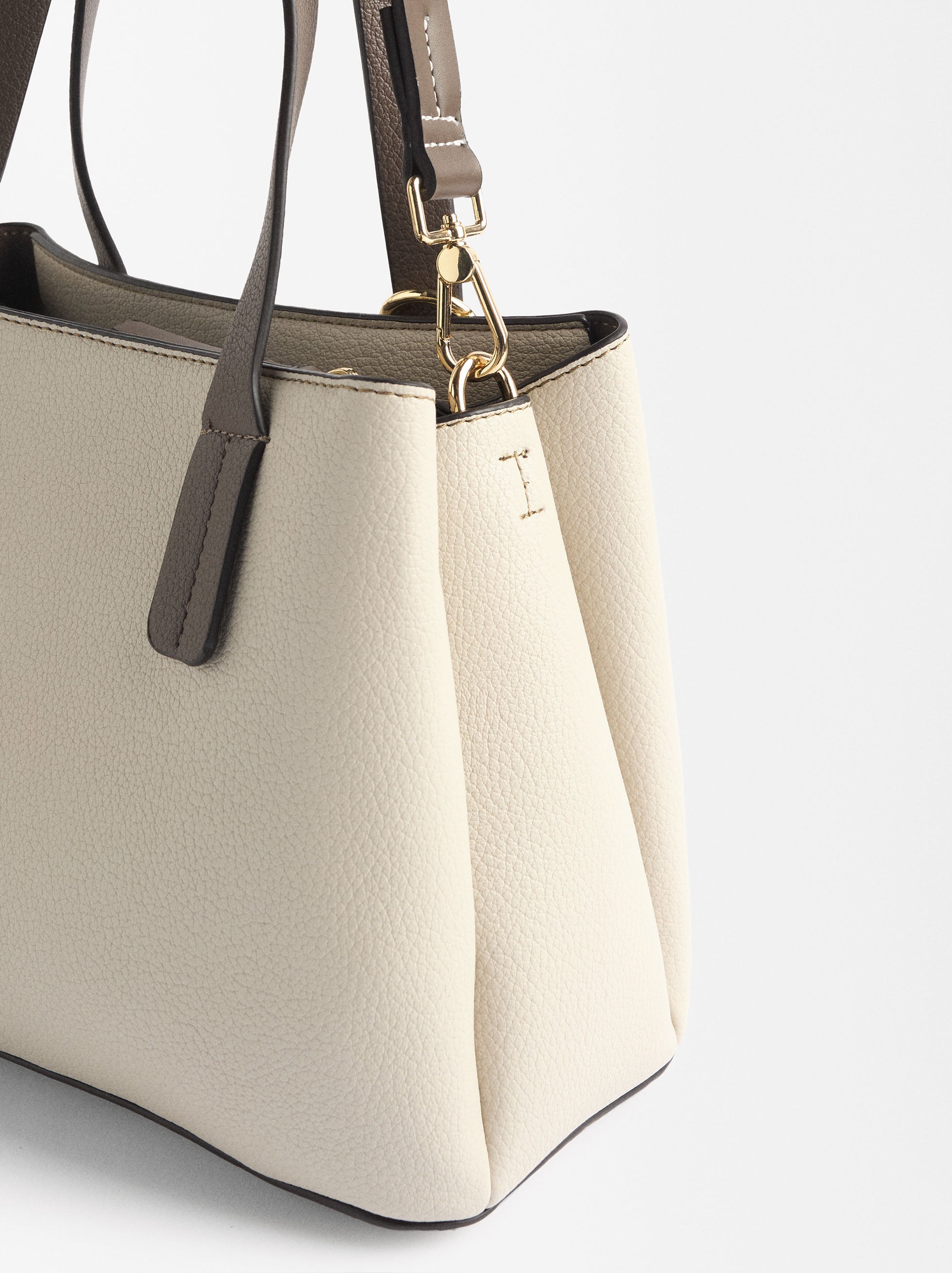 Bolso Tote Con Bandolera