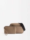 Bolso Bandolera Con Bolsillos Exteriores