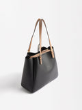 Bolso Tote Con Textura