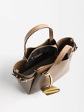 Bolso Tote Con Colgante