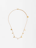 Collar Corto Con Perlas - Plata De Ley 925
