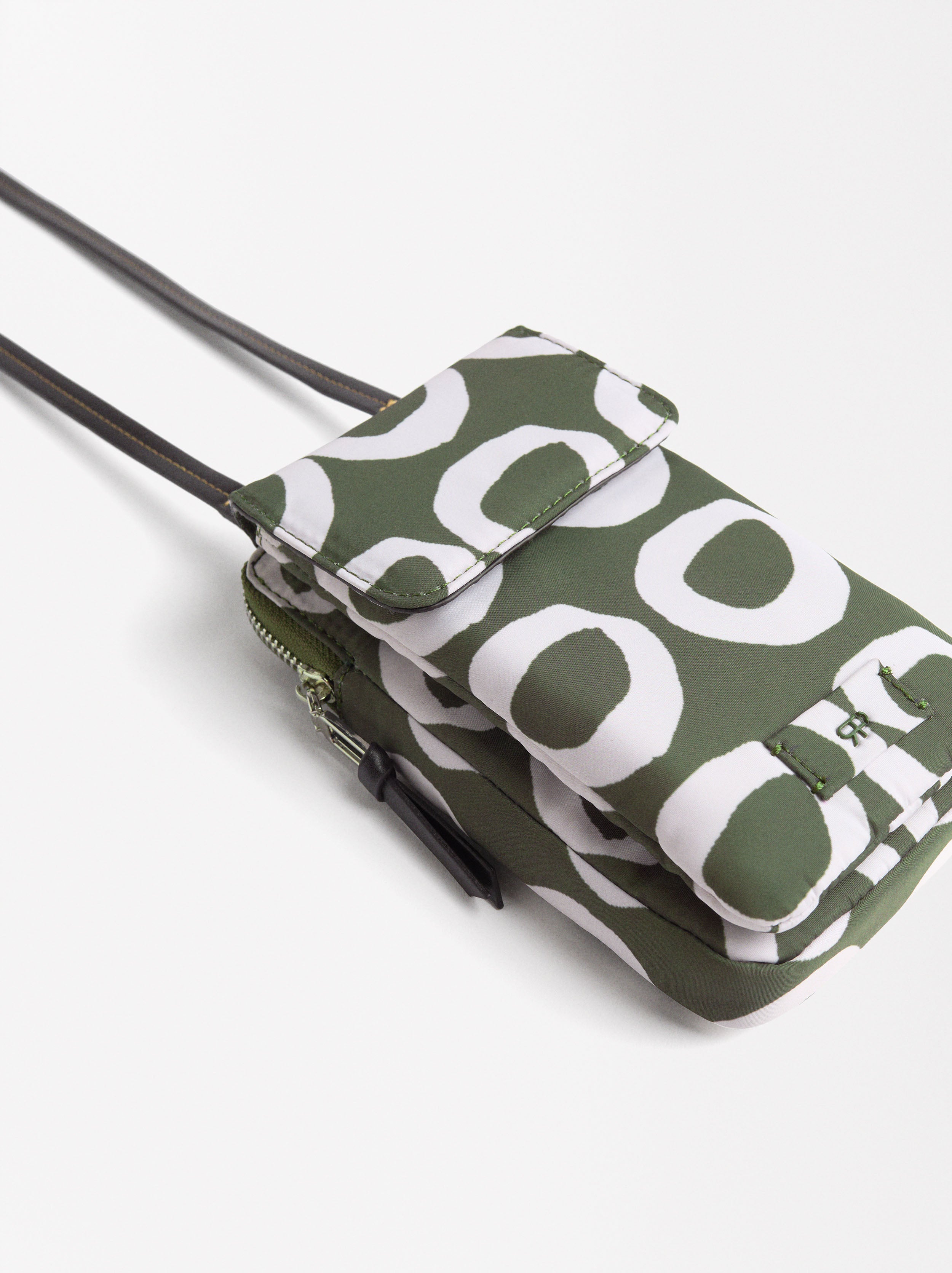 Bolso Para Móvil De Nylon Estampada