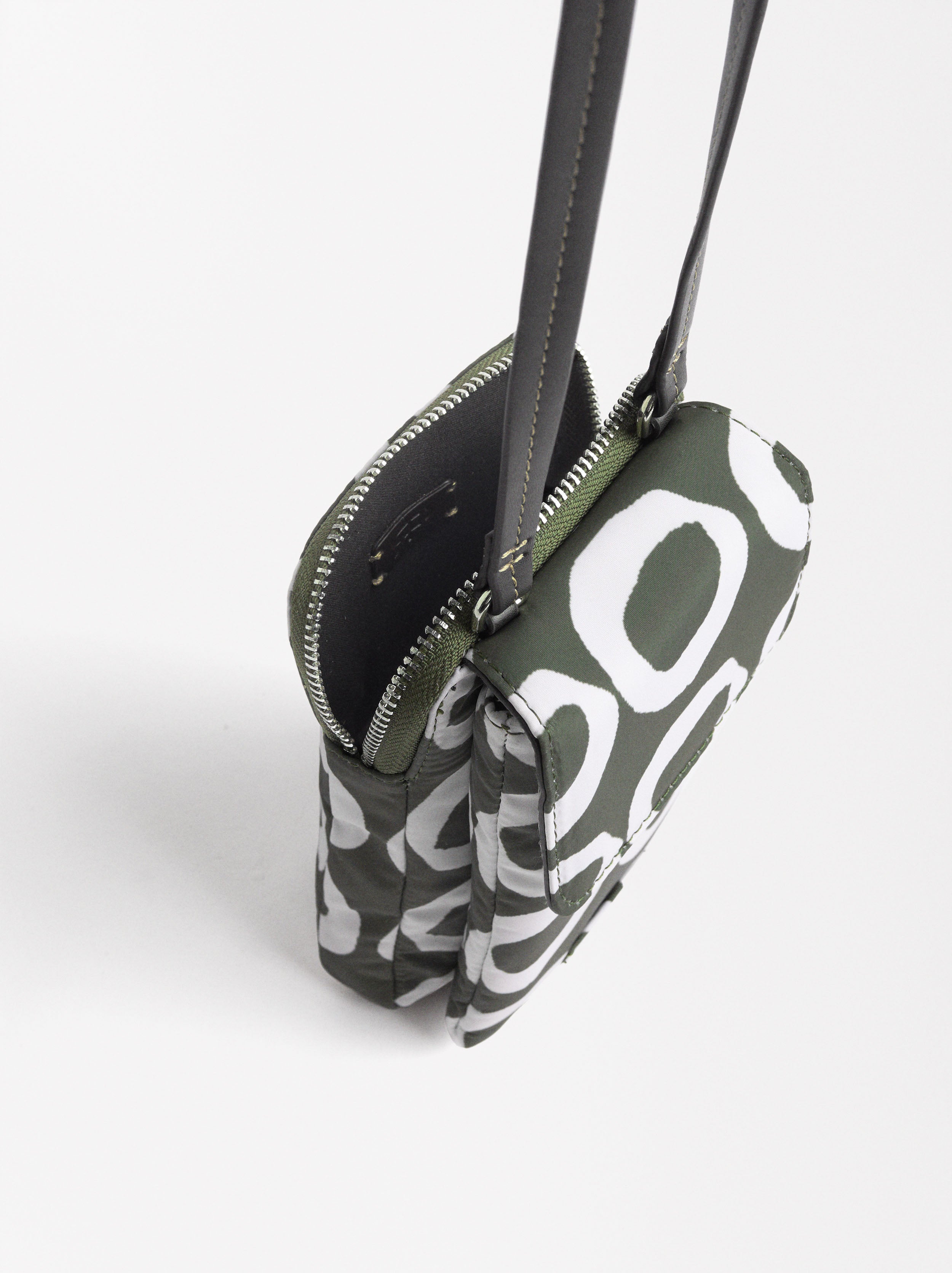 Bolso Para Móvil De Nylon Estampada