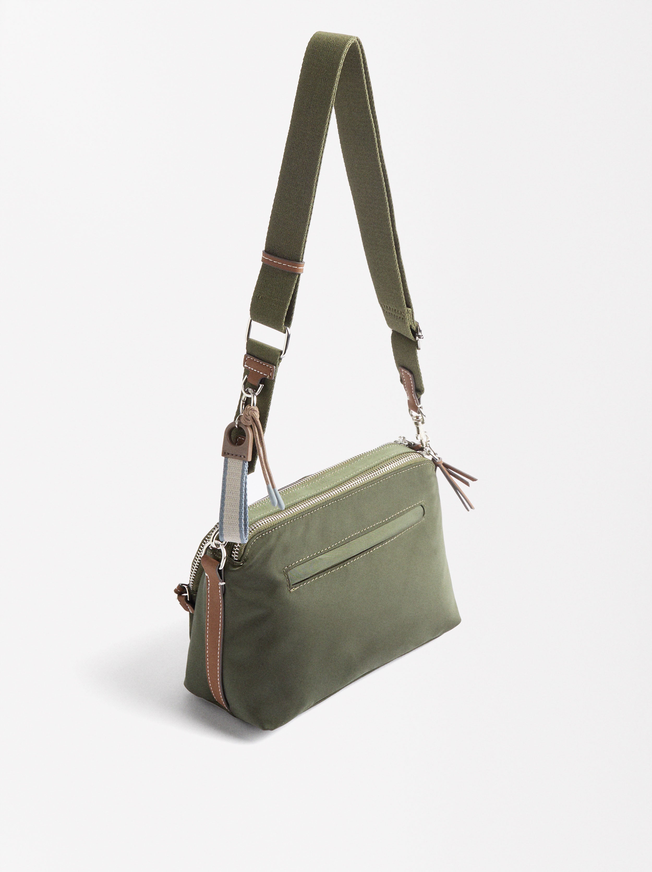 Cartera Bandolera De Nylon