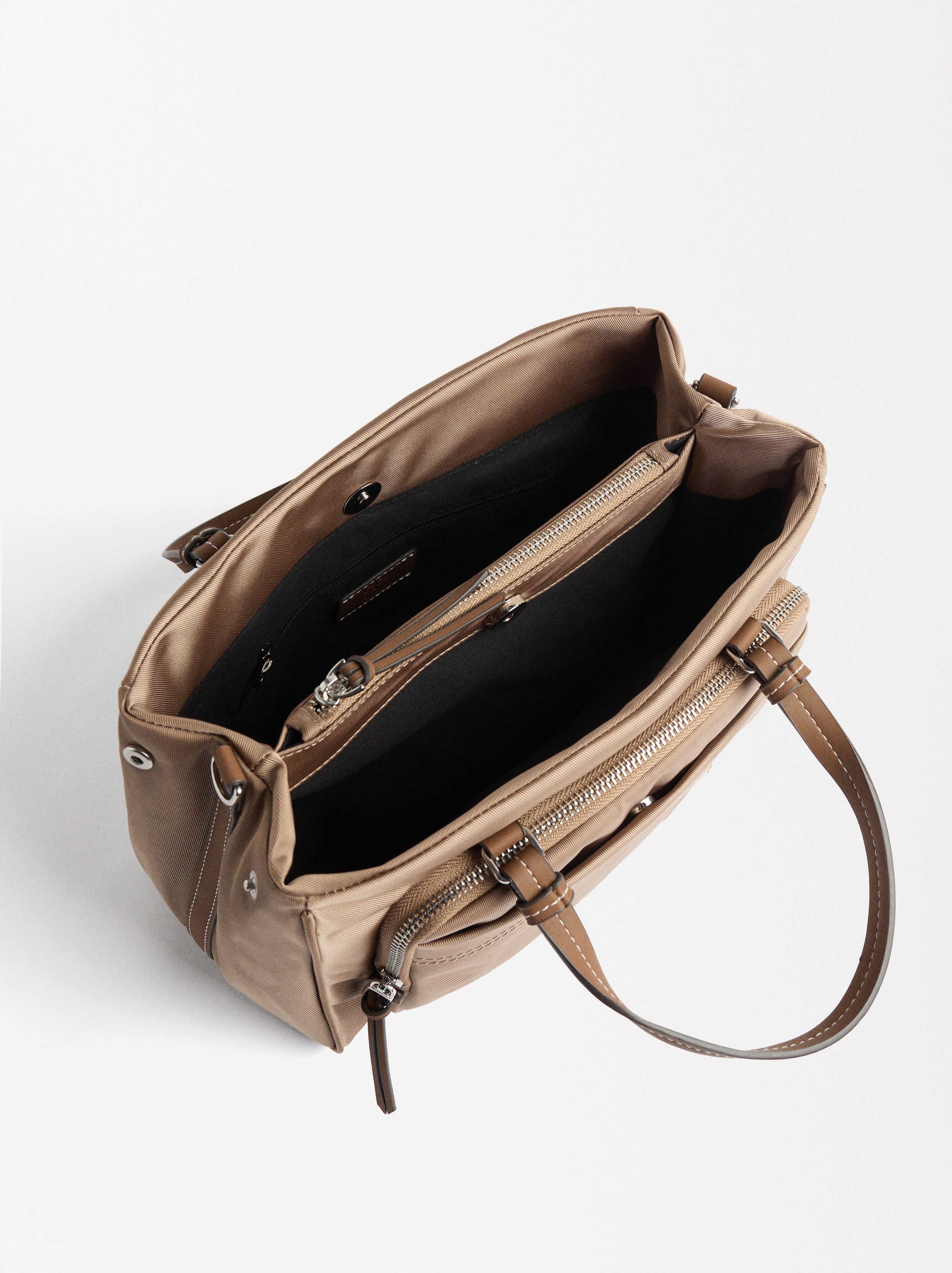 Bolso Tote De Nylon