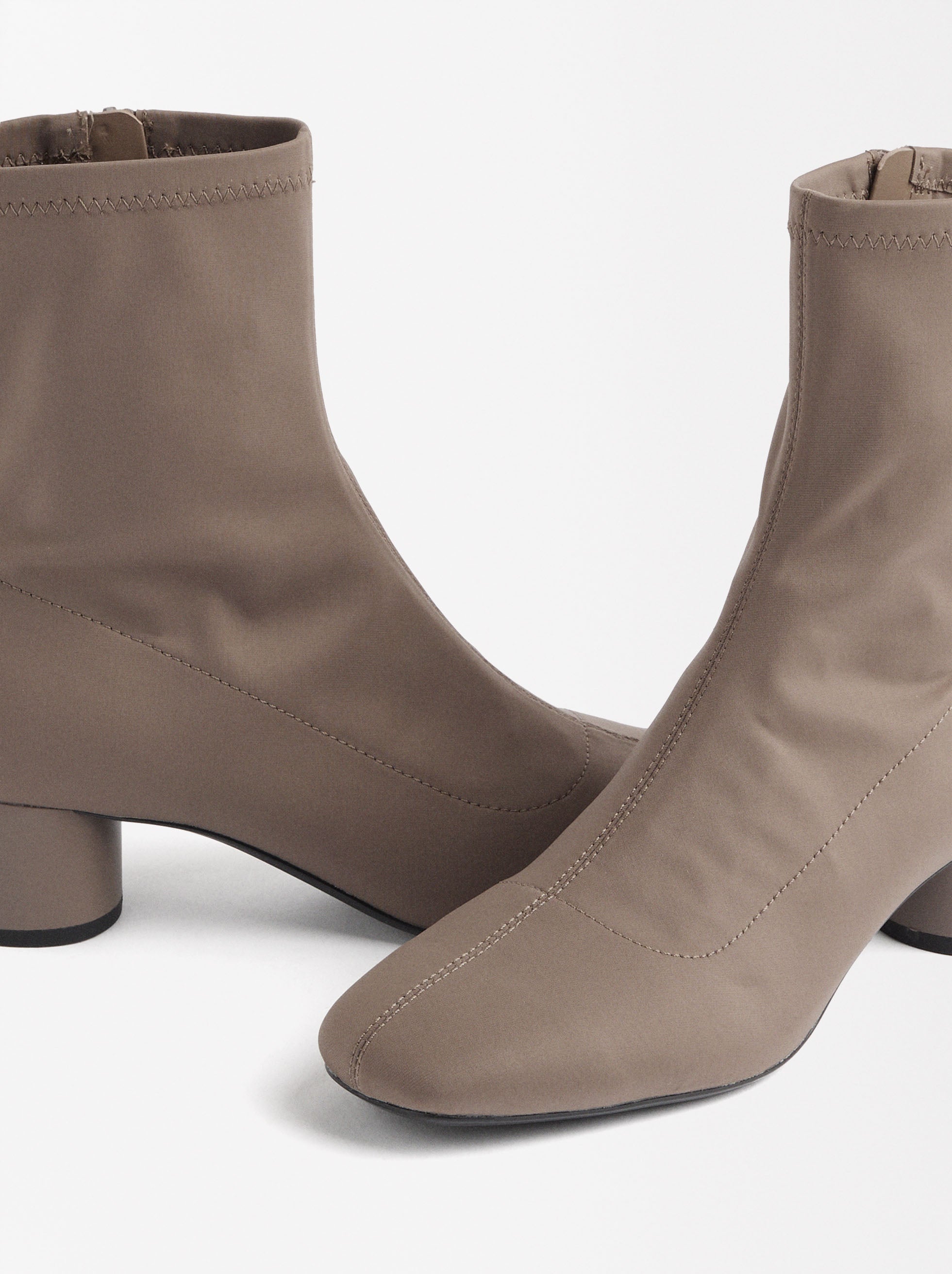 Botines De Tejido Elástico
