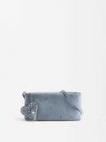 Bolso Bandolera De Piel Con Corazón