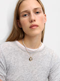 Conjunto De Collares Con Medalla Y Perlas