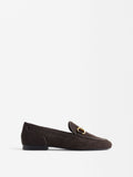 Mocasines De Piel Con Hebilla
