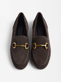 Mocasines De Piel Con Hebilla