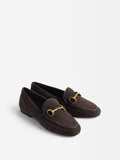 Mocasines De Piel Con Hebilla