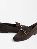 Mocasines De Piel Con Hebilla