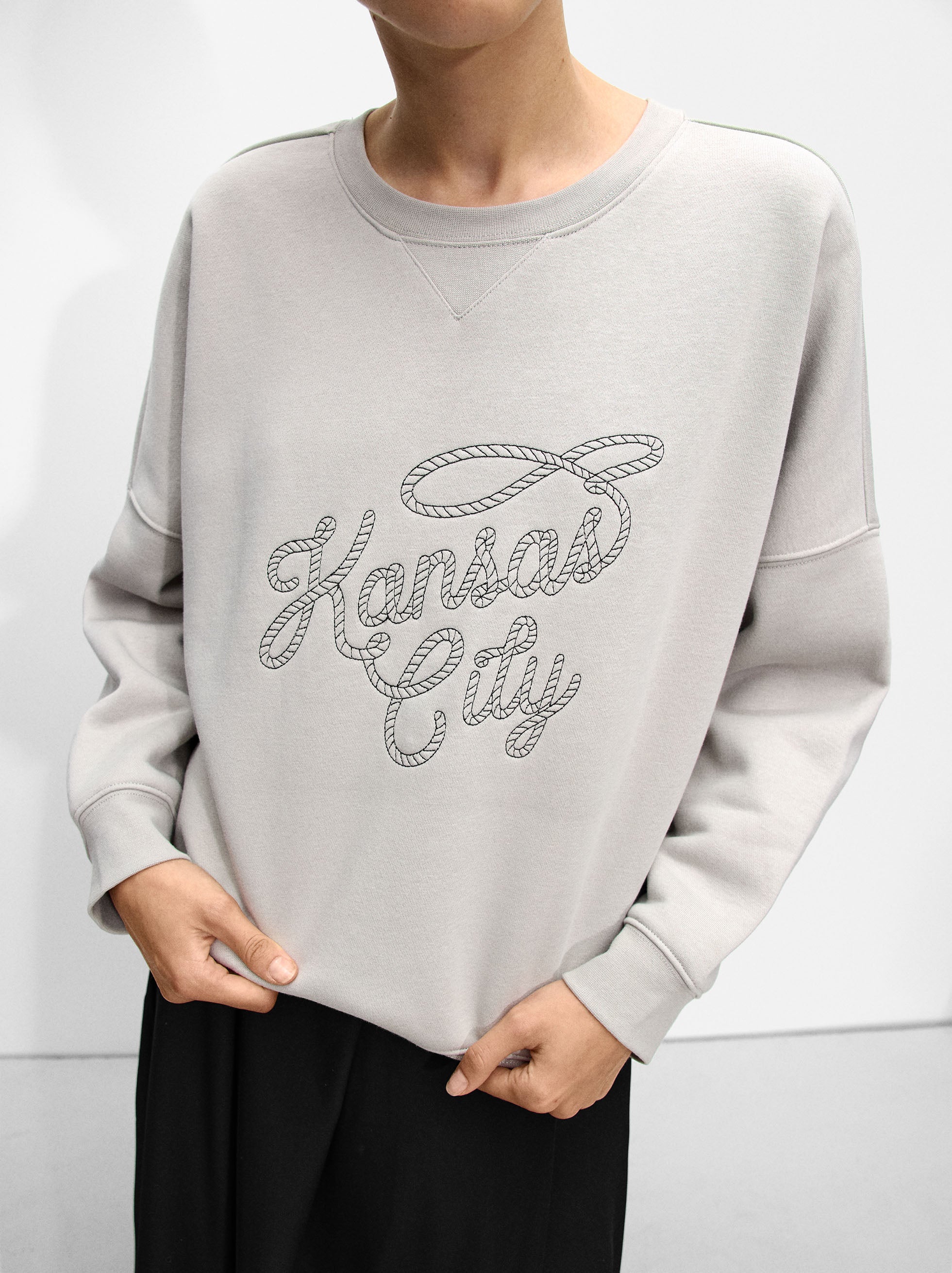 Sudadera Con Bordado