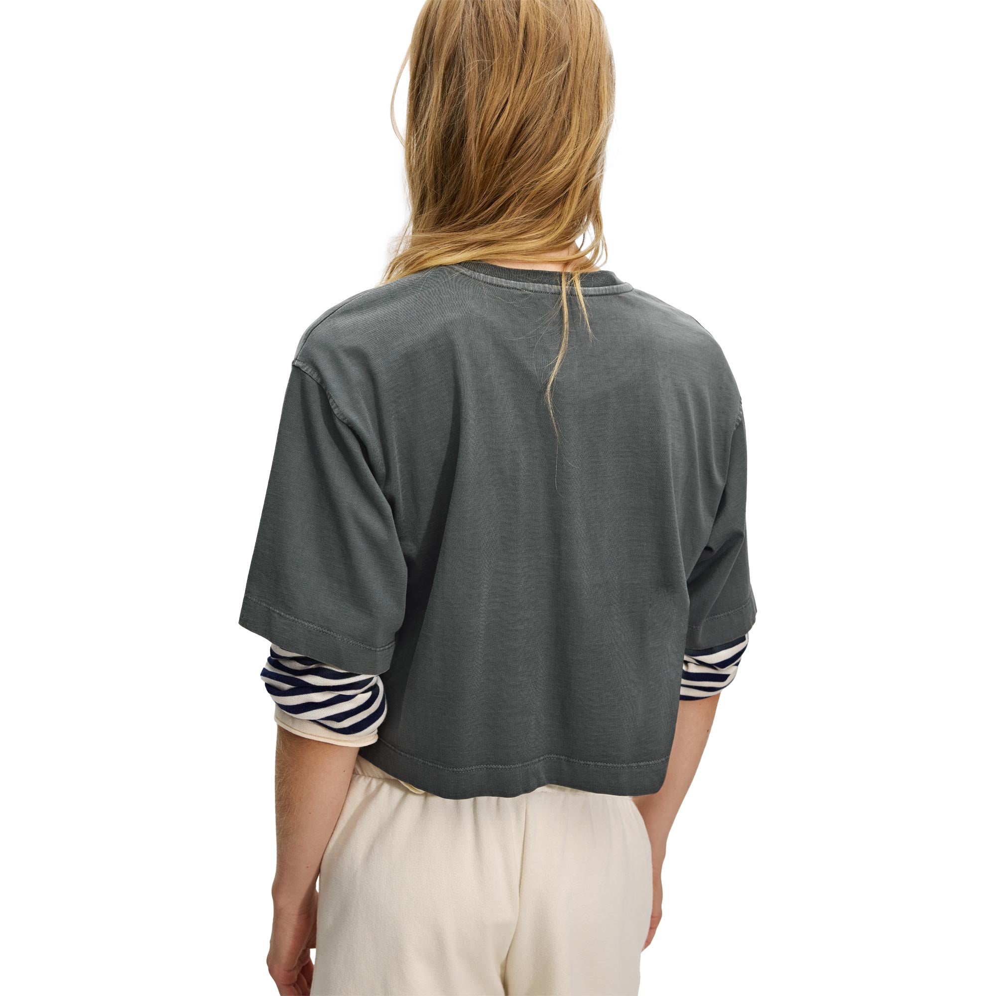 Camiseta Algodón Con Bolsillo