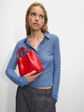 Bolso Tote Con Efecto Craquelado