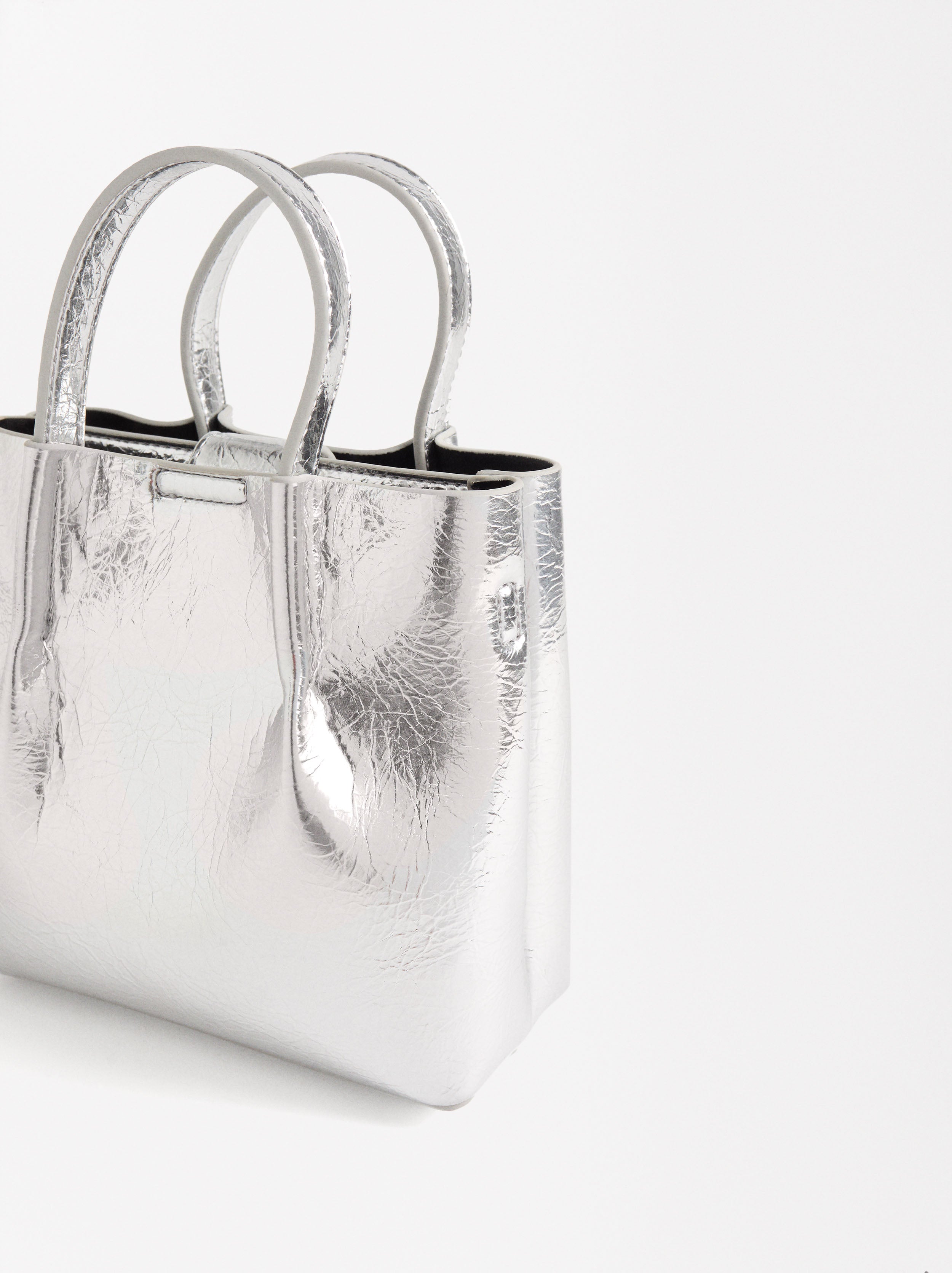 Bolso Tote Metalizado