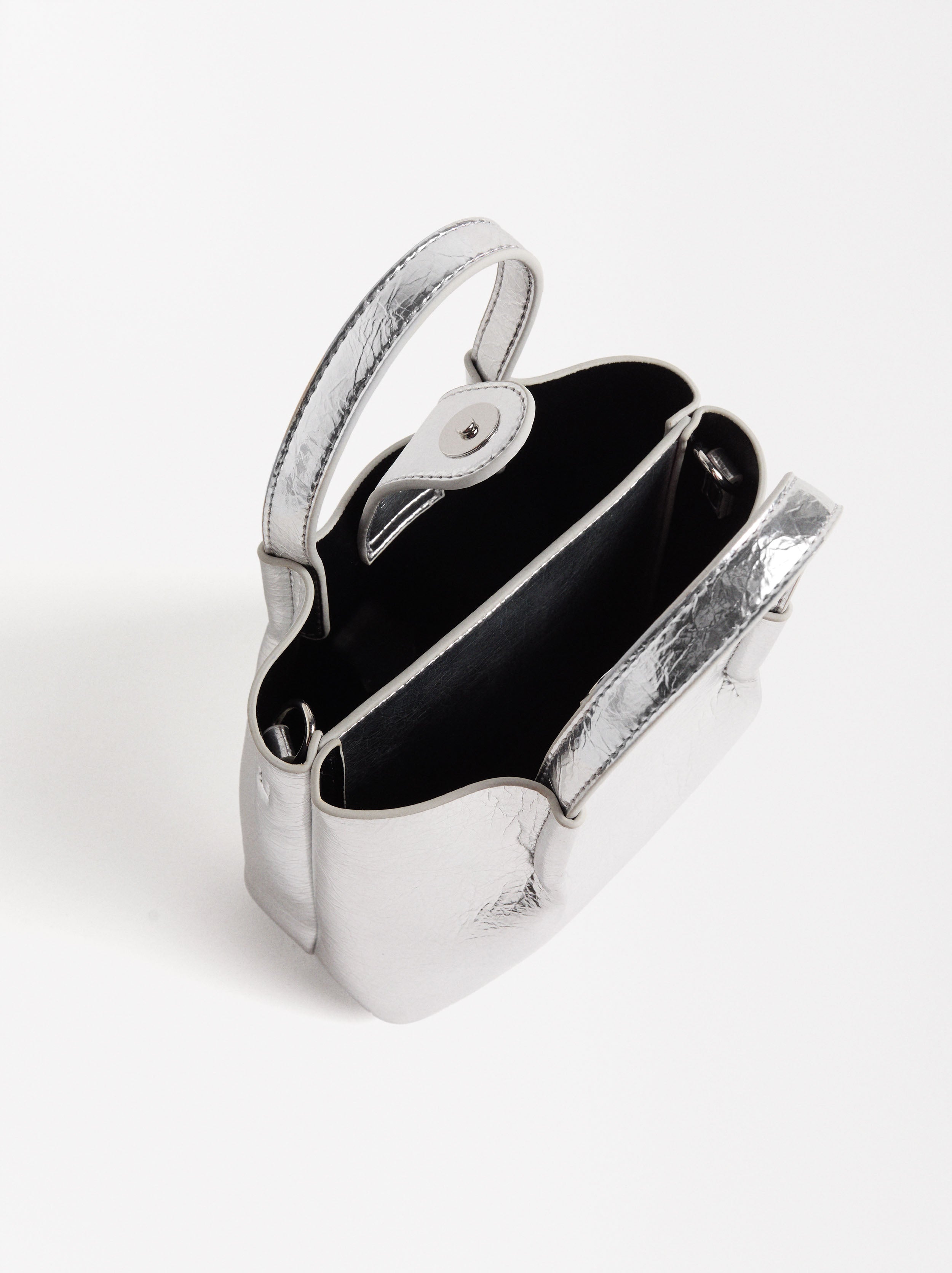 Bolso Tote Metalizado