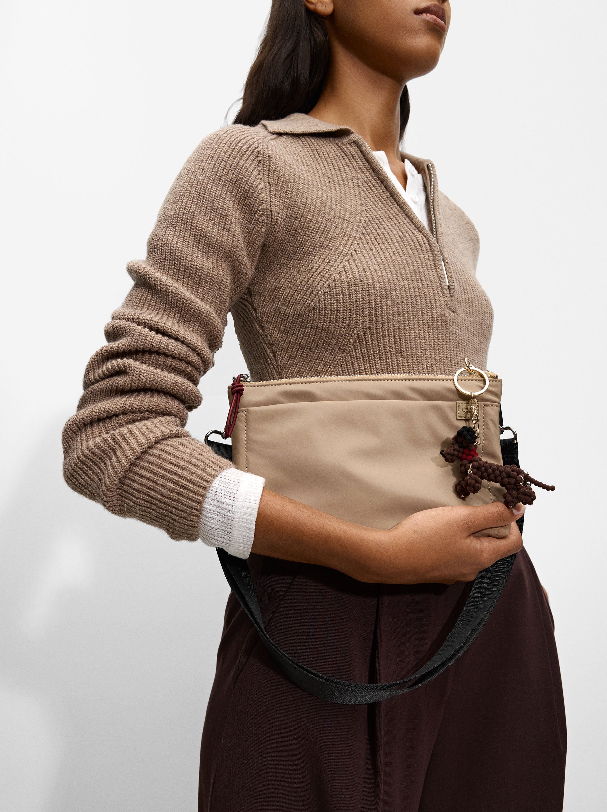 Bolso Bandolera De Nylon