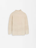 Jersey Con Lana Y Cuello Semi-Alto