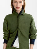 Camisa Fluida Con Efecto Arrugado
