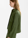 Camisa Fluida Con Efecto Arrugado